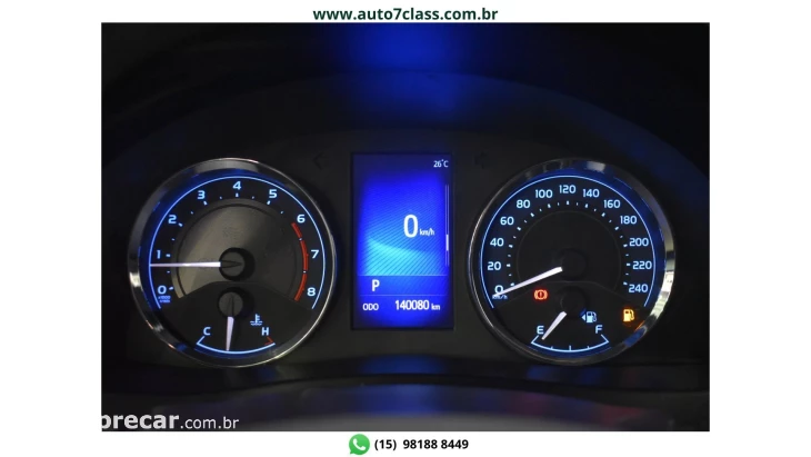 COROLLA - 2.0 XEI 16V 4P AUTOMÁTICO