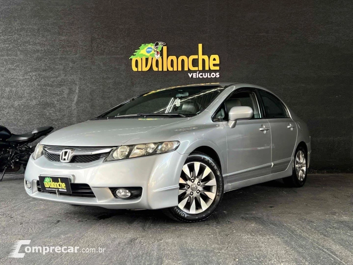 CIVIC 1.8 LXS 16V FLEX 4P AUTOMÁTICO