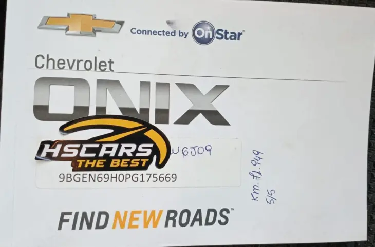 ONIX SEDAN Plus LTZ 1.0 12V TB Flex Mec.