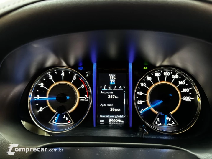 HILUX SW4 2.7 SRV 7 LUGARES 4X2 16V FLEX 4P AUTOMÁTICO
