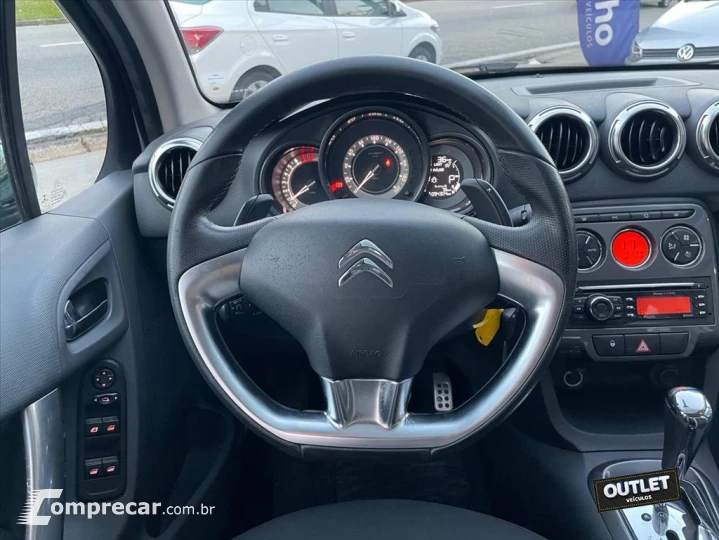 C3 1.6 EXCLUSIVE 16V FLEX 4P AUTOMÁTICO