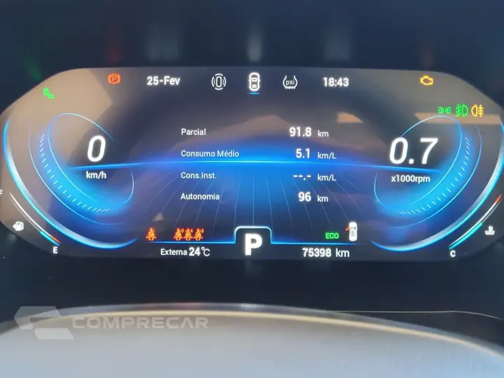 Tiggo 7 Pro 1.6 Turbo 16V Aut.