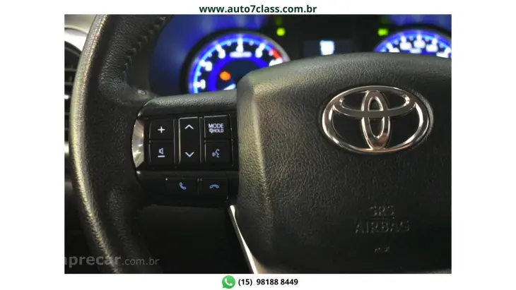 HILUX - 2.7 SRV 4X4 CD 16V 4P AUTOMÁTICO