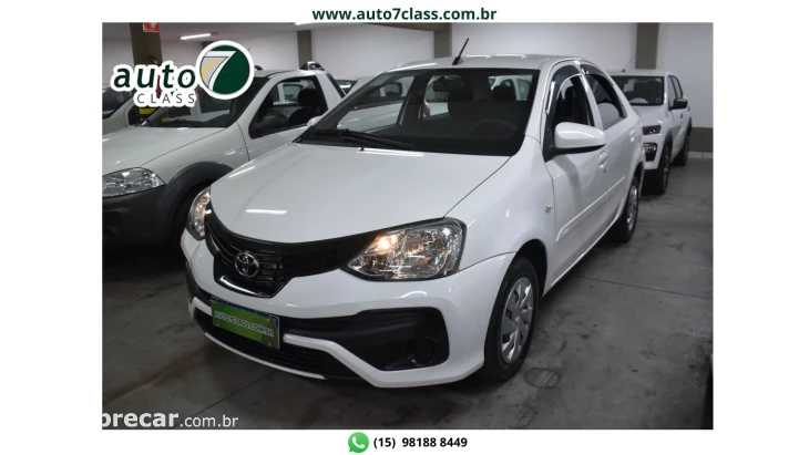 ETIOS SEDAN - 1.5 X SEDAN 16V 4P MANUAL