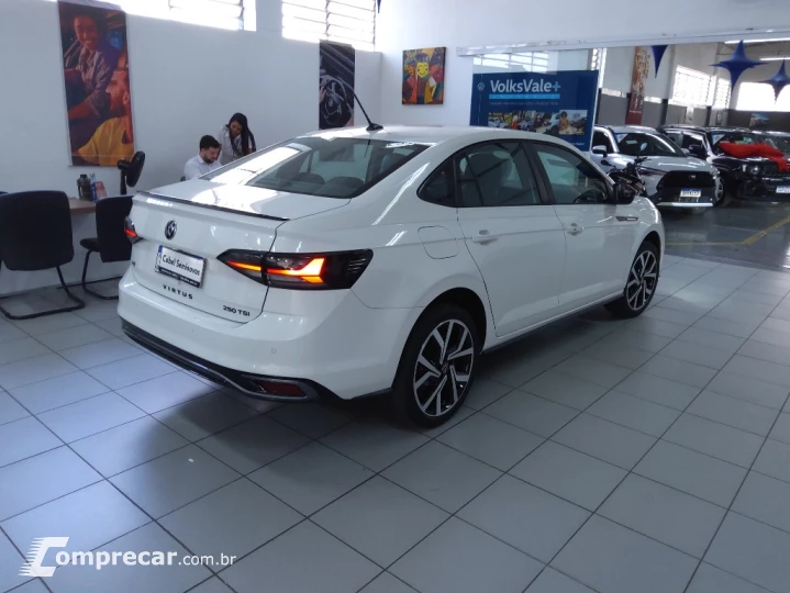 VIRTUS 1.4 250 TSI EXCLUSIVE AUTOMÁTICO