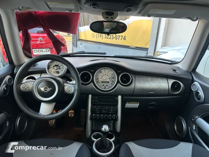 COOPER 1.6 S 16V TURBO GASOLINA 2P MANUAL
