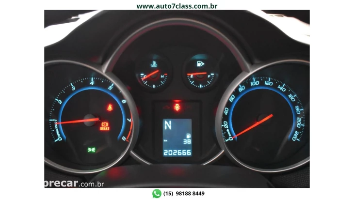 CRUZE SEDAN - 1.8 LT 16V 4P AUTOMÁTICO