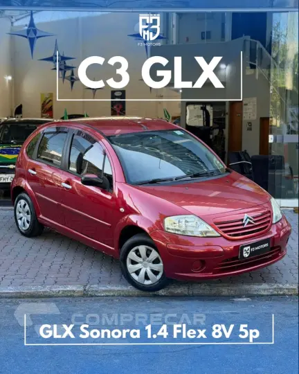 C3 GLX 1.4/ GLX Sonora 1.4 Flex 8V 5p