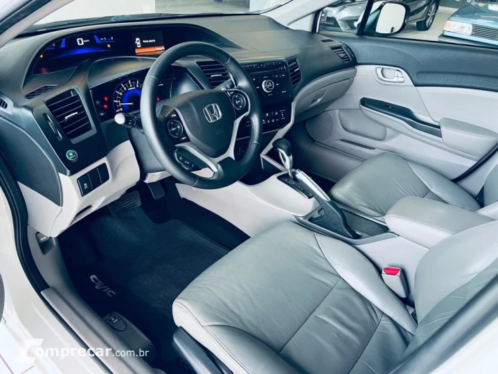 CIVIC 2.0 LXR 16V FLEX 4P AUTOMÁTICO