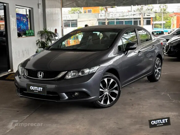 CIVIC 2.0 LXR 16V FLEX 4P AUTOMÁTICO