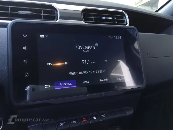 DUSTER 1.6 16V SCE FLEX INTENSE PLUS MANUAL