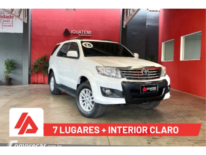 HILUX SW4 2.7 SR 7 LUGARES 4X2 16V FLEX 4P AUTOMÁTICO