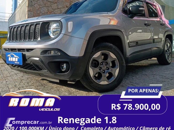Renegade 1.8 16V Flex 4P Automático