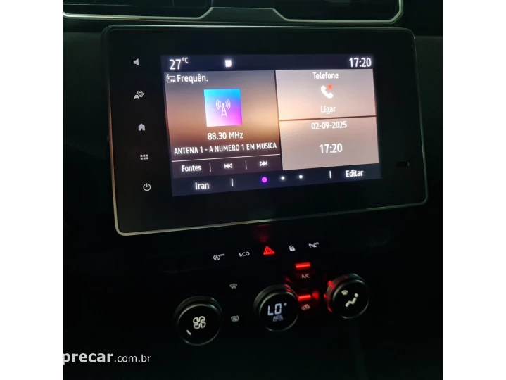 DUSTER 1.6 16V SCE FLEX INTENSE X-TRONIC