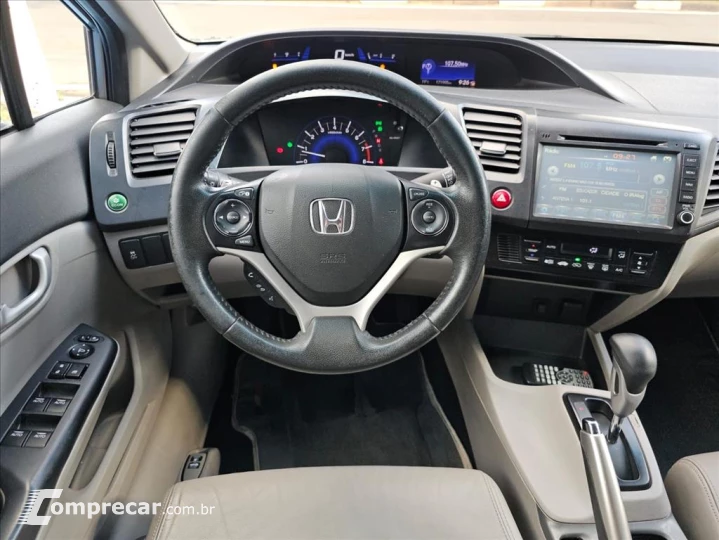 CIVIC 2.0 LXR 16V FLEX 4P AUTOMÁTICO