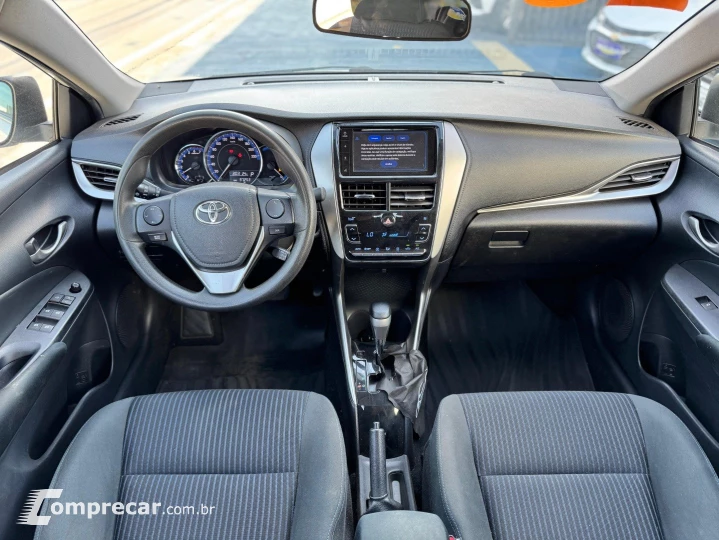 YARIS 1.5 16V FLEX SEDAN XL PLUS CONNECT MULTIDRIVE