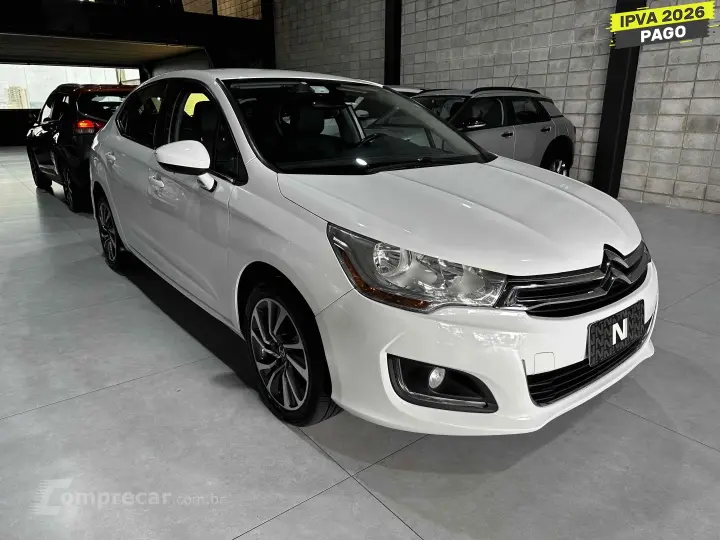 C4 LOUNGE 1.6 TENDANCE 16V TURBO GASOLINA 4P AUTOMÁTICO