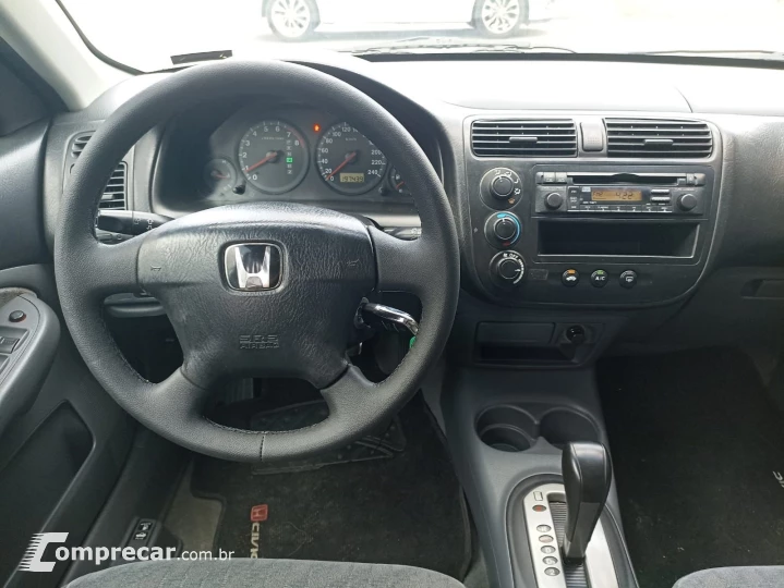 CIVIC 1.7 LX 16V GASOLINA 4P AUTOMÁTICO