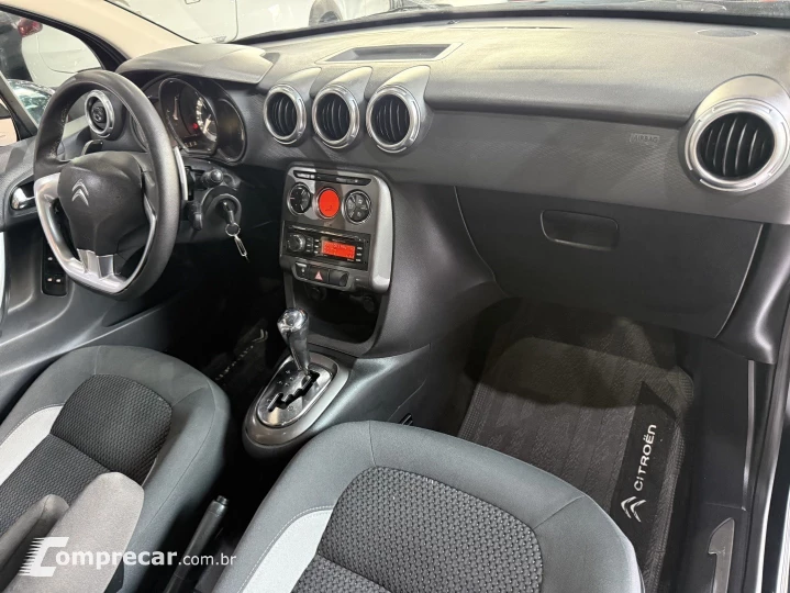 C3 1.6 EXCLUSIVE 16V FLEX 4P AUTOMÁTICO