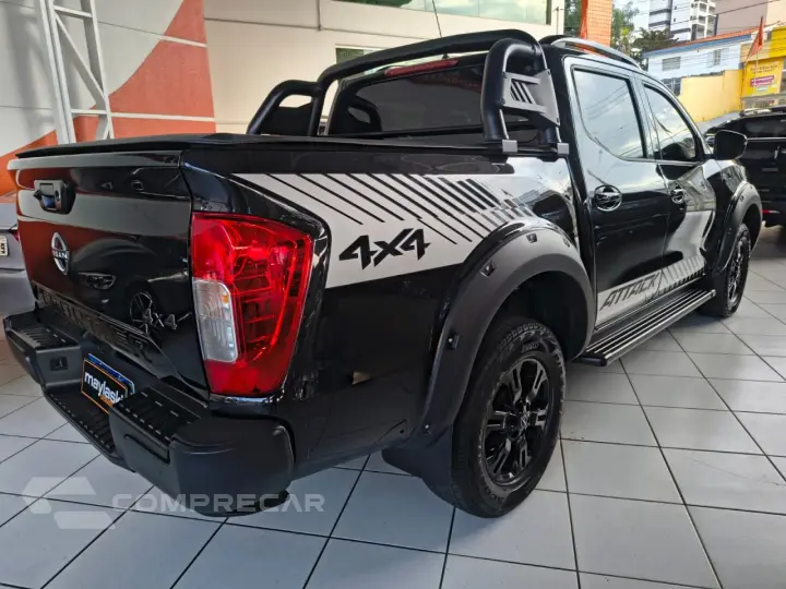 Frontier 2.3 ATTACK CABINE DUPLA 4X4 BI-TURBO DIESEL AUTOMÁT
