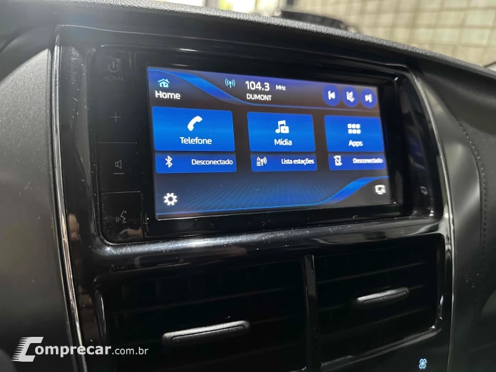 YARIS 1.5 16V FLEX SEDAN XL LIVE MULTIDRIVE