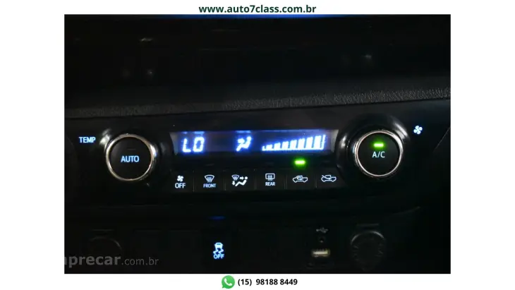 HILUX - 2.7 SRV 4X4 CD 16V 4P AUTOMÁTICO