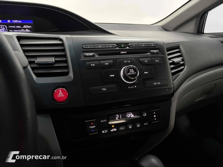 CIVIC 2.0 LXR 16V FLEX 4P AUTOMÁTICO