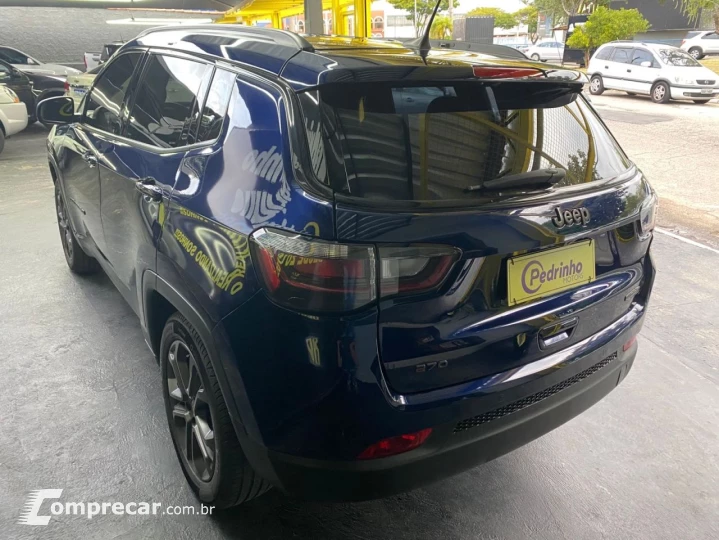 Compass 1.3 16V 4P FLEX LONGITUDE 80 ANOS T270 TURBO AUTOMÁT