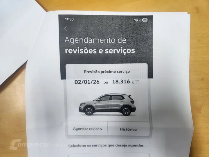 T-Cross 1.4 4P 250 TSI FLEX HIGHLINE AUTOMÁTICO