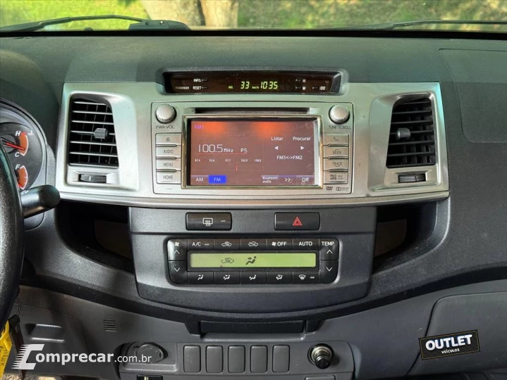 HILUX 2.7 SRV 4X4 CD 16V FLEX 4P AUTOMÁTICO