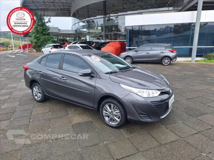 YARIS 1.5 16V FLEX SEDAN XL PLUS CONNECT MULTIDRI