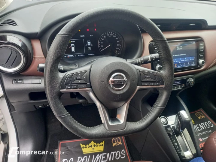 Kicks 1.6 16V 4P FLEXSTART EXCLUSIVE XTRONIC AUTOMÁTICO CVT