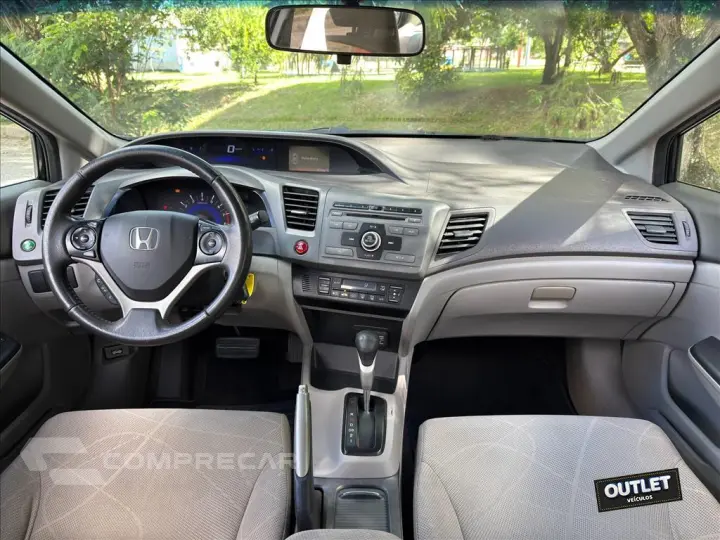 CIVIC 1.8 LXS 16V FLEX 4P AUTOMÁTICO