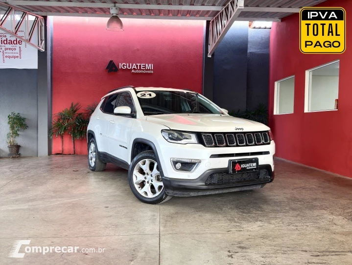 COMPASS 2.0 16V FLEX LONGITUDE AUTOMÁTICO