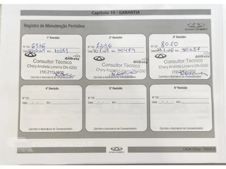 TIGGO 8 1.6 TGDI GASOLINA TXS MAX DRIVE DCT