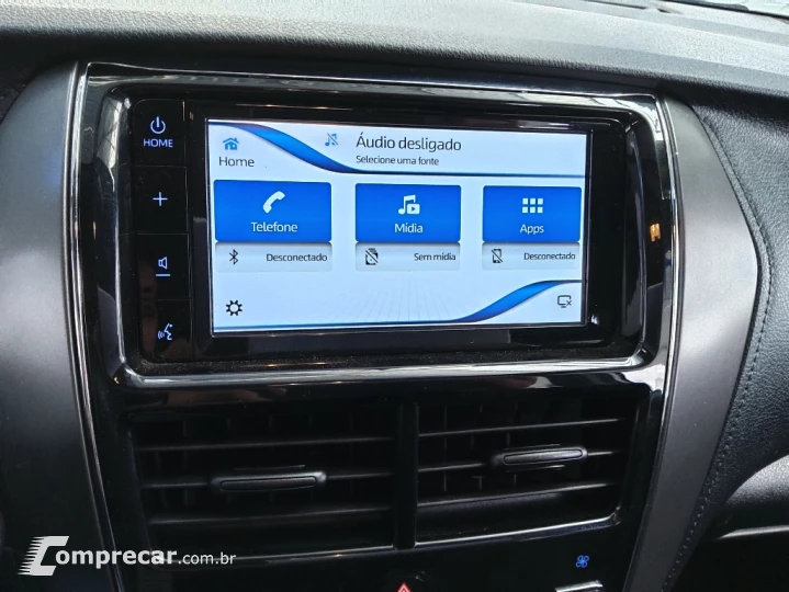 YARIS 1.5 16V FLEX SEDAN XL LIVE MULTIDRIVE
