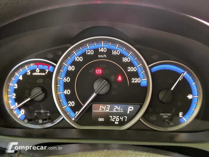 YARIS 1.5 16V FLEX SEDAN XL LIVE MULTIDRIVE