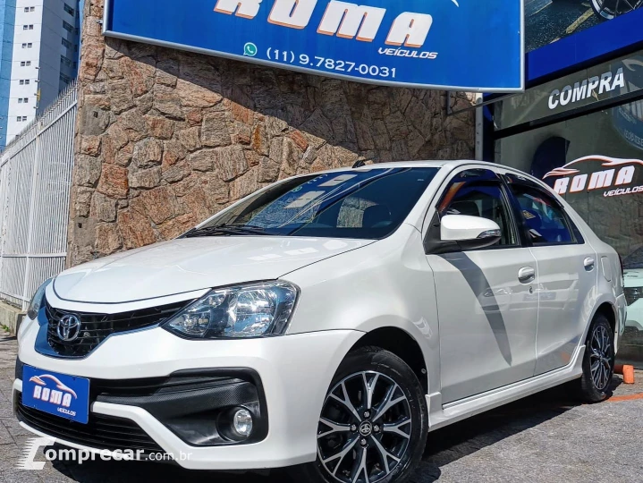 Etios 1.5 Platinum Sedan 16V Flex 4P Automático