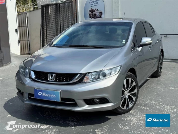 CIVIC 2.0 LXR 16V FLEX 4P AUTOMÁTICO