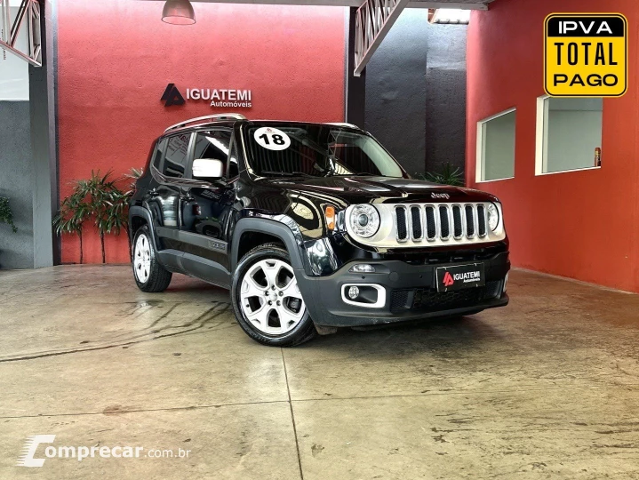 RENEGADE 1.8 16V FLEX LIMITED 4P AUTOMÁTICO