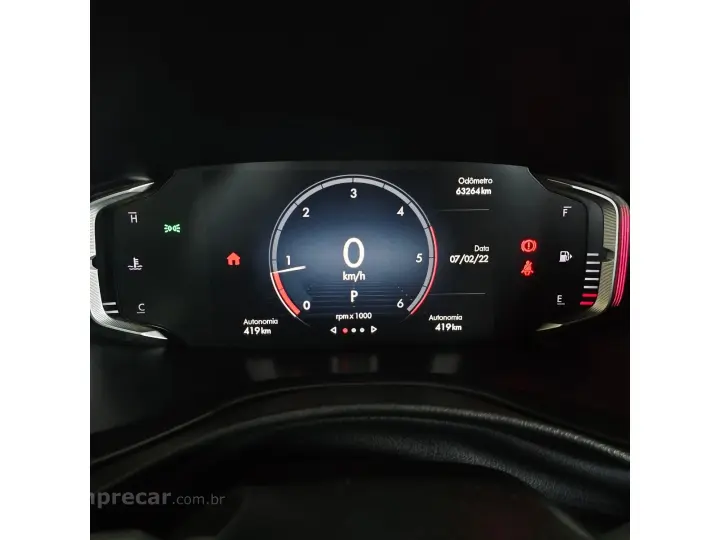 TORO 2.0 16V TURBO DIESEL VOLCANO 4WD AT9