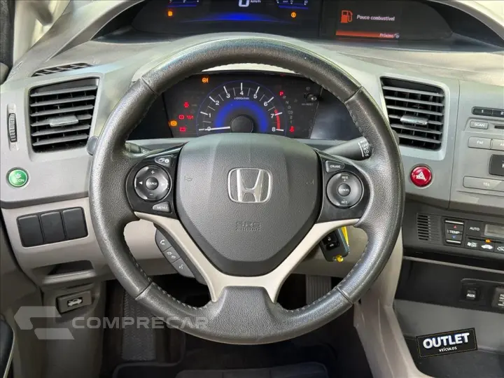 CIVIC 1.8 LXS 16V FLEX 4P AUTOMÁTICO