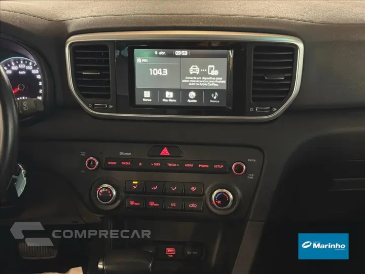 SPORTAGE 2.0 EX 4X2 16V FLEX 4P AUTOMÁTICO