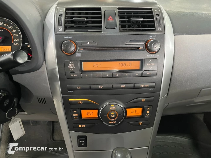 COROLLA 2.0 XEI 16V FLEX 4P AUTOMÁTICO