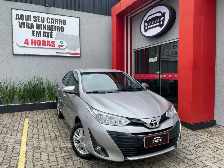 YARIS 1.5 16V FLEX SEDAN XL PLUS CONNECT MULTIDRIVE