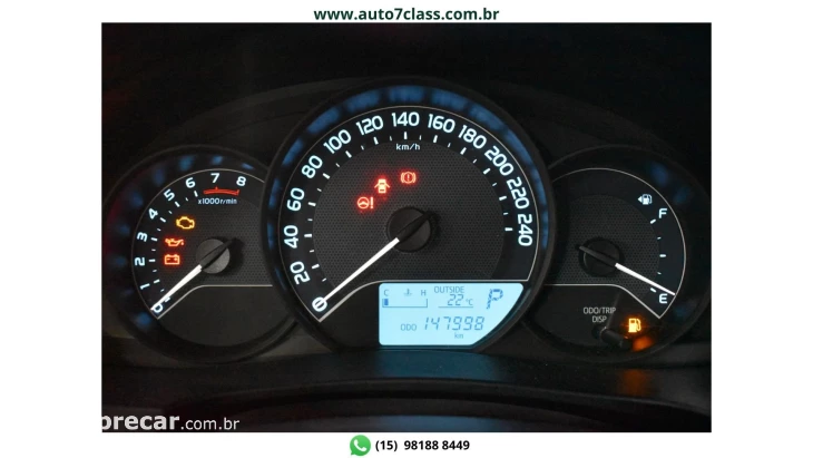 COROLLA - 1.8 GLI 16V 4P AUTOMÁTICO