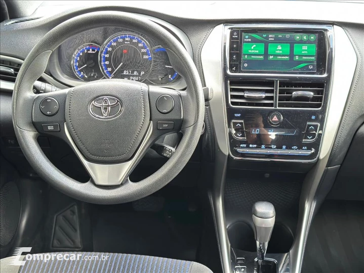 YARIS 1.3 16V FLEX XL PLUS TECH MULTIDRIVE