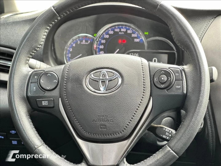 YARIS 1.5 16V FLEX SEDAN XLS CONNECT MULTIDRIVE