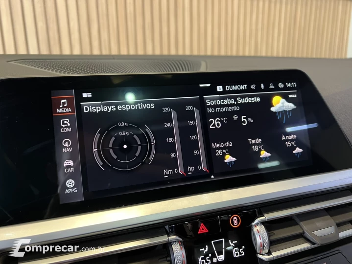 320i 2.0 16V TURBO FLEX M SPORT AUTOMÁTICO