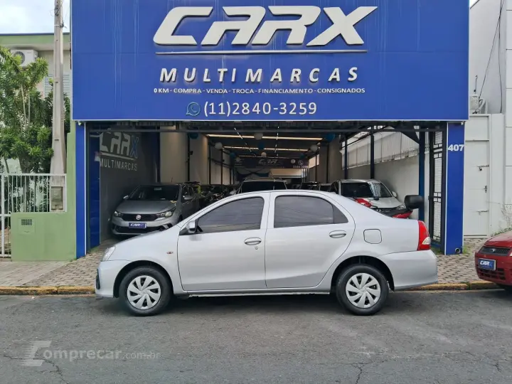 Etios Sedan 1.5 16V 4P FLEX X AUTOMÁTICO